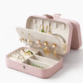 PinkVoyage™ Travel Jewelry Case
