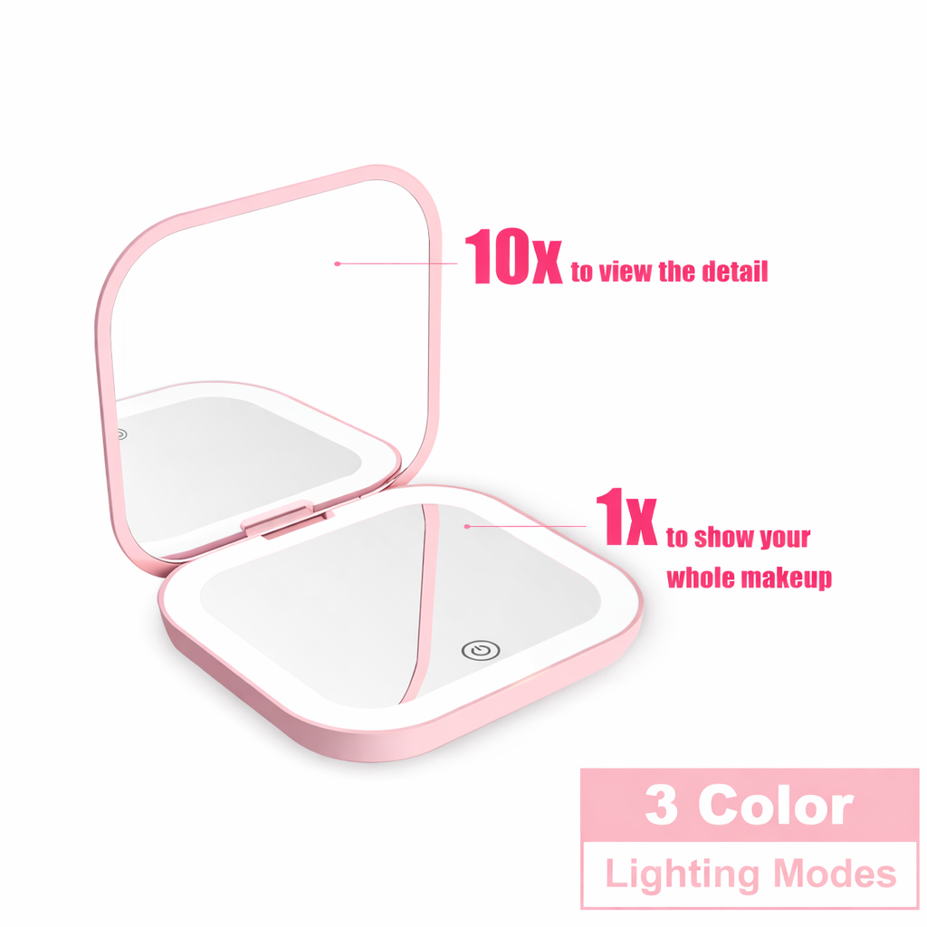 PinkVoyage™ LED Compact Mirror