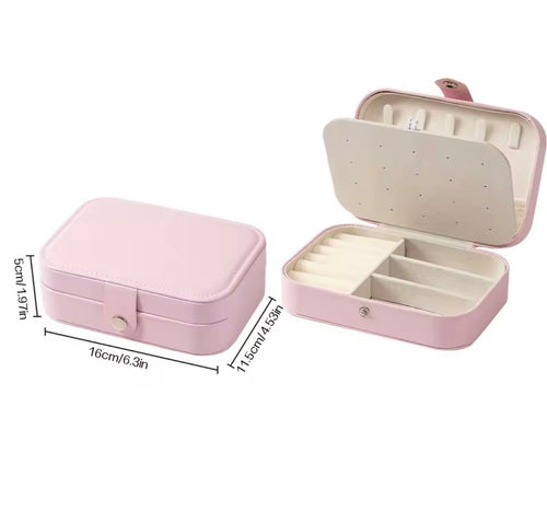PinkVoyage™ Travel Jewelry Case
